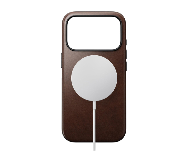 Nomad Modern Leather Case do iPhone 17 Pro MagSafe rustic brown - 1362273 - zdjęcie 5